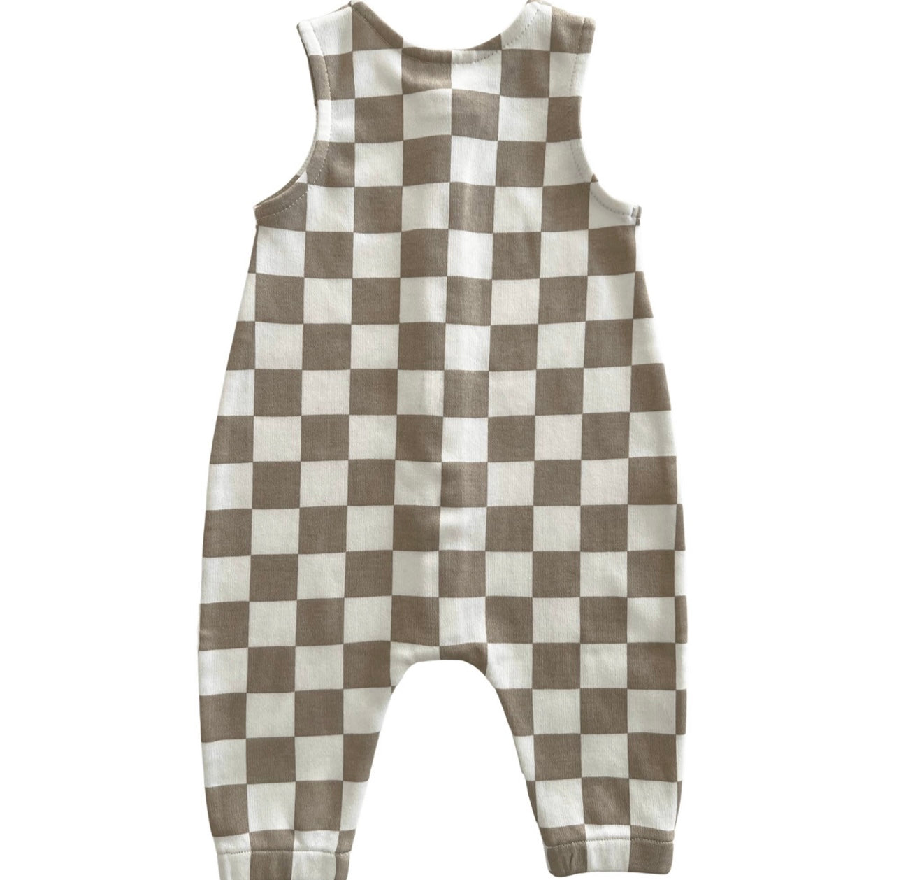 Tiramisu Checkerboard Jumpsuit