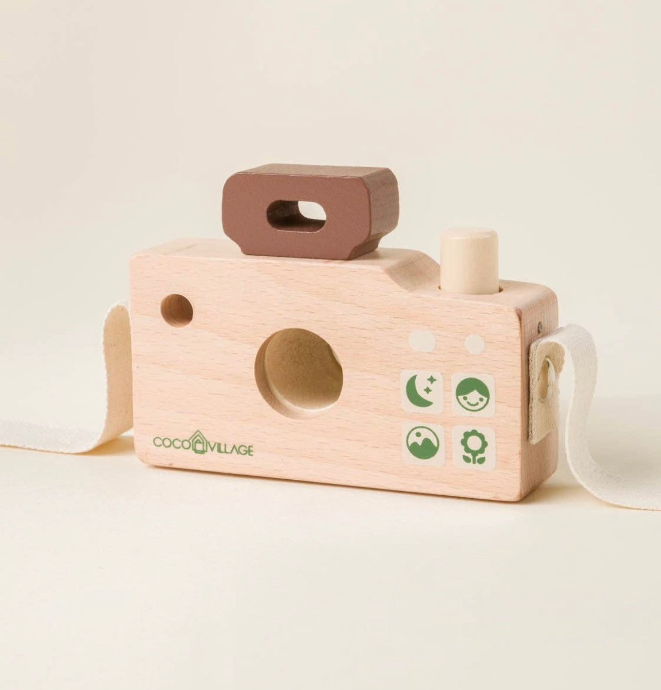 Wooden Camera with Bag