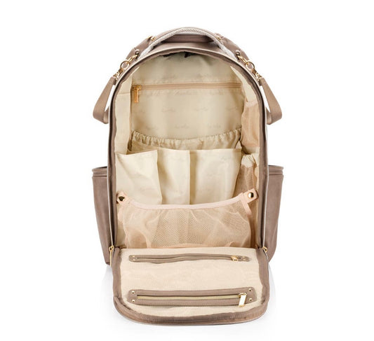 Vanilla Latte Boss Plus Backpack Diaper Bag