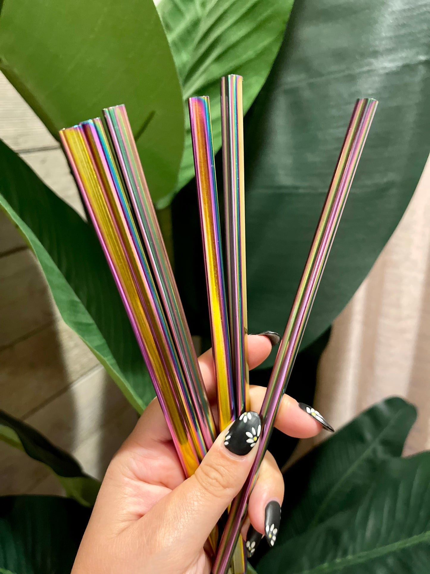 Reusable Stainless Steel Heart Shaped Straw