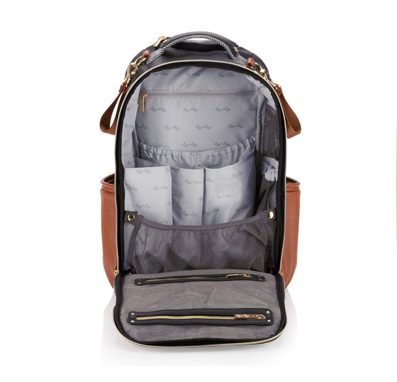 Coffee+Cream Boss Plus Backpack Diaper Bag