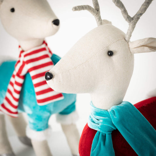 Plush Standing Reindeer