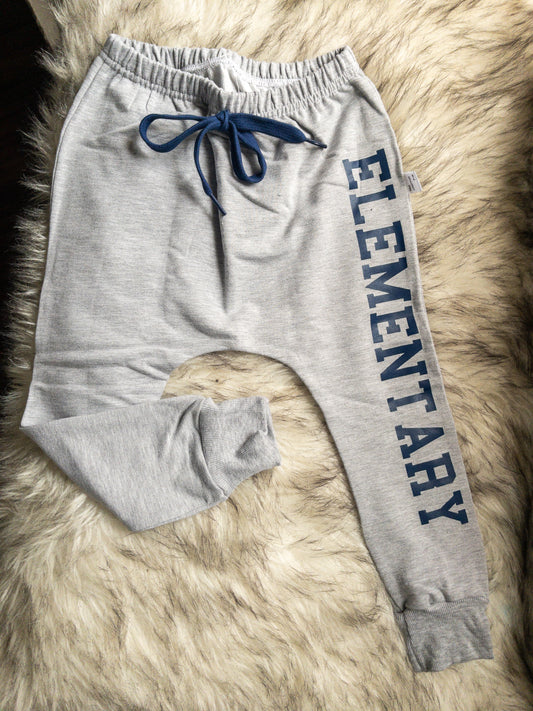 Gray+Royal Joggers