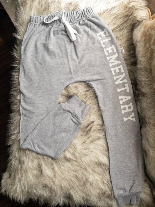 Elementary Gray Joggers