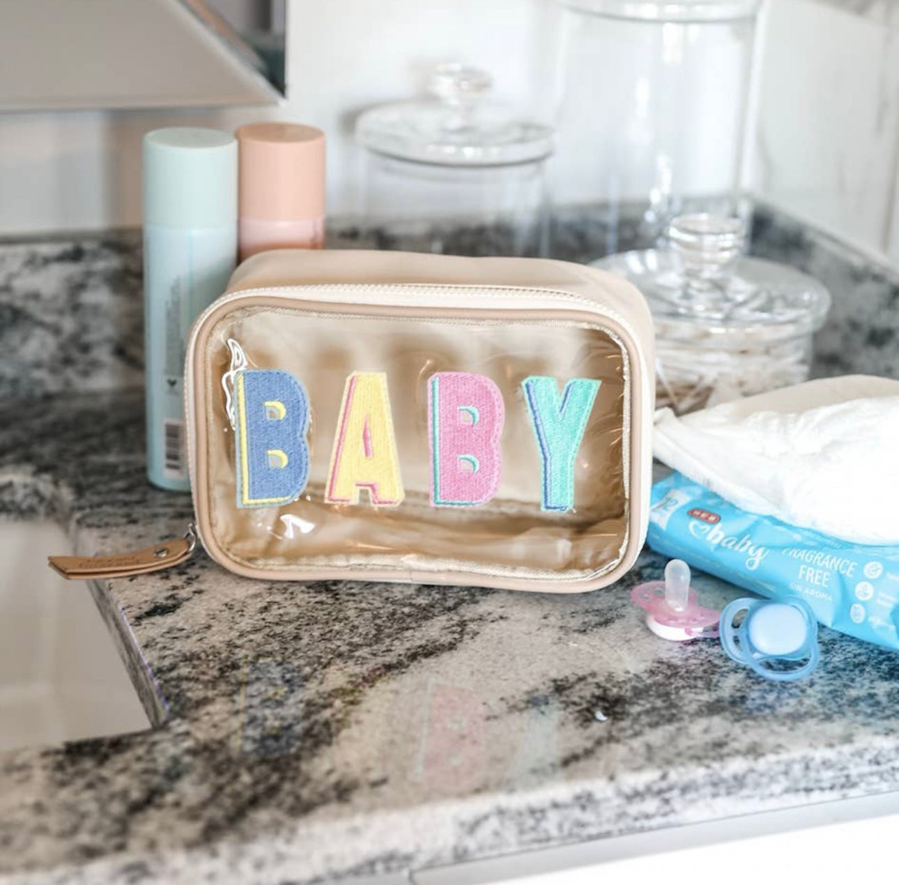 Oversized BABY Cosmetic Bag