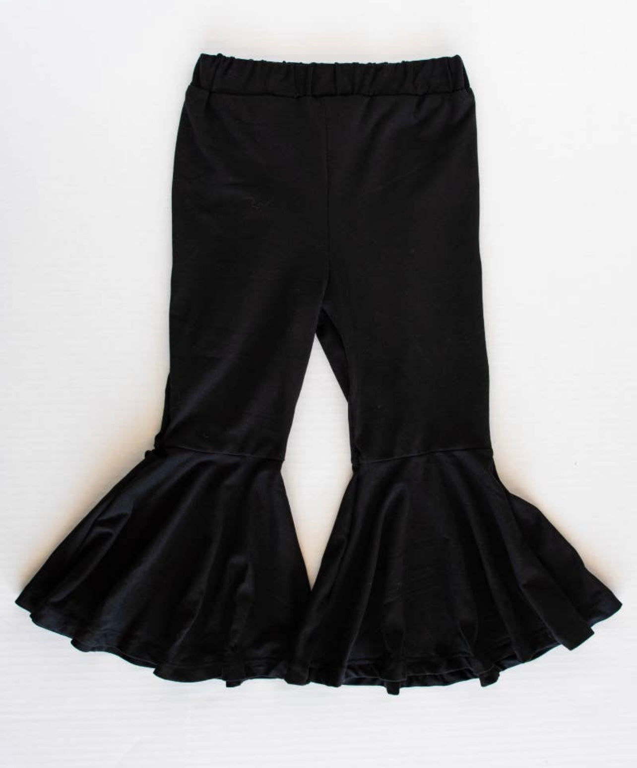 Keely Pleated Exaggerated Bell Bottoms
