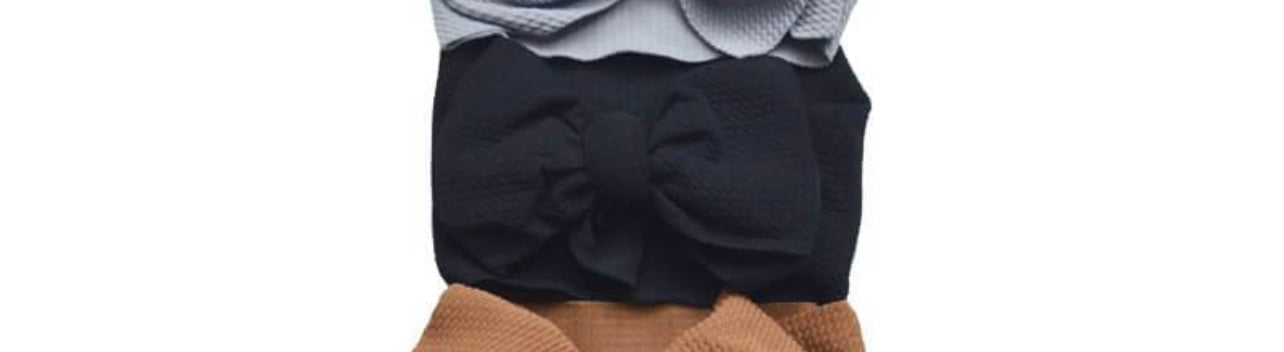 Mila Infant Messy Bow Headbands