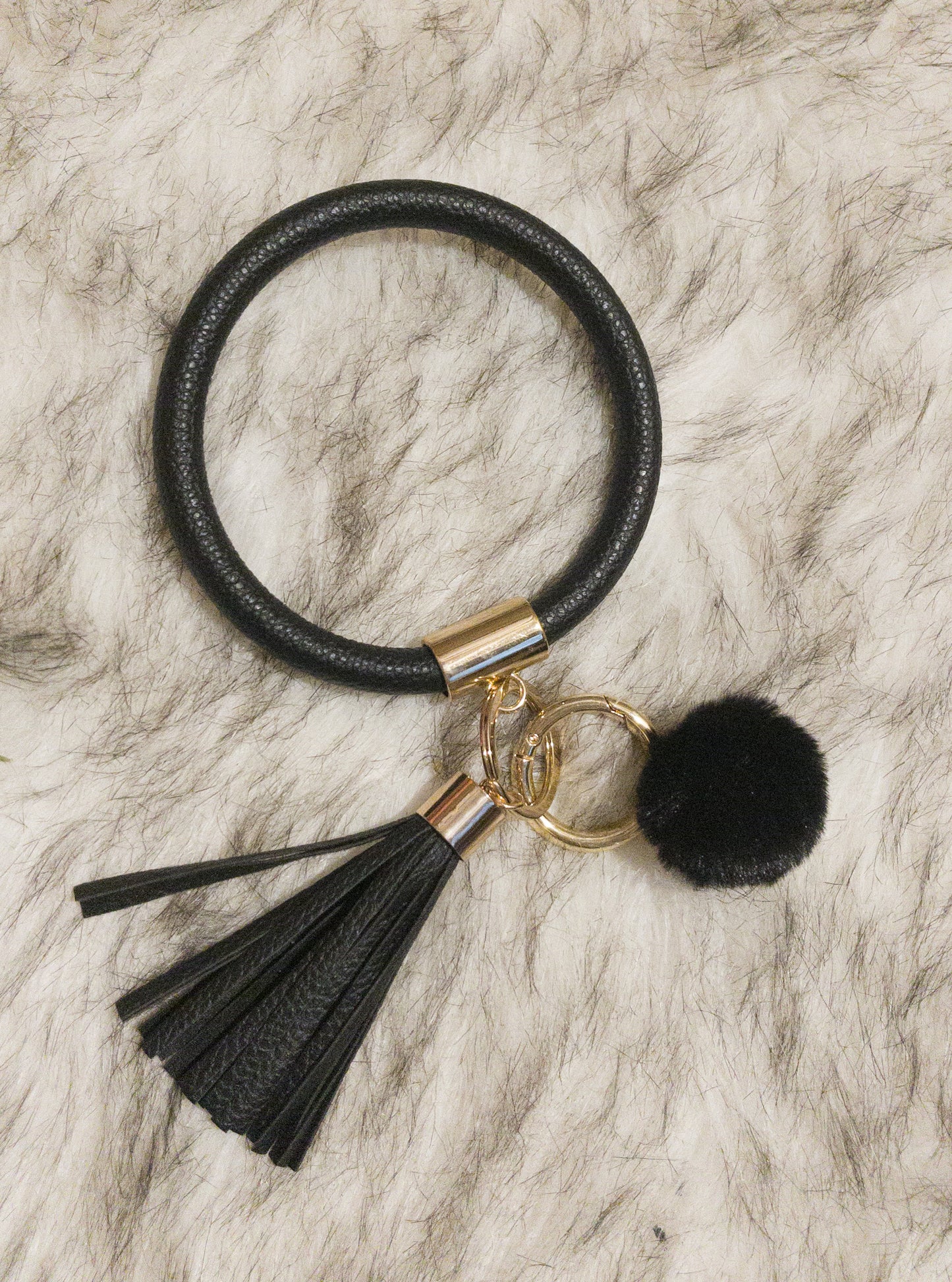 Bangle Pom Key Chain