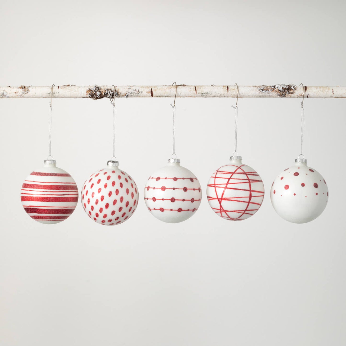Patterned Ball Ornaments
