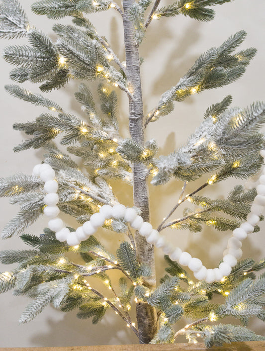 Mini Snowball Garland