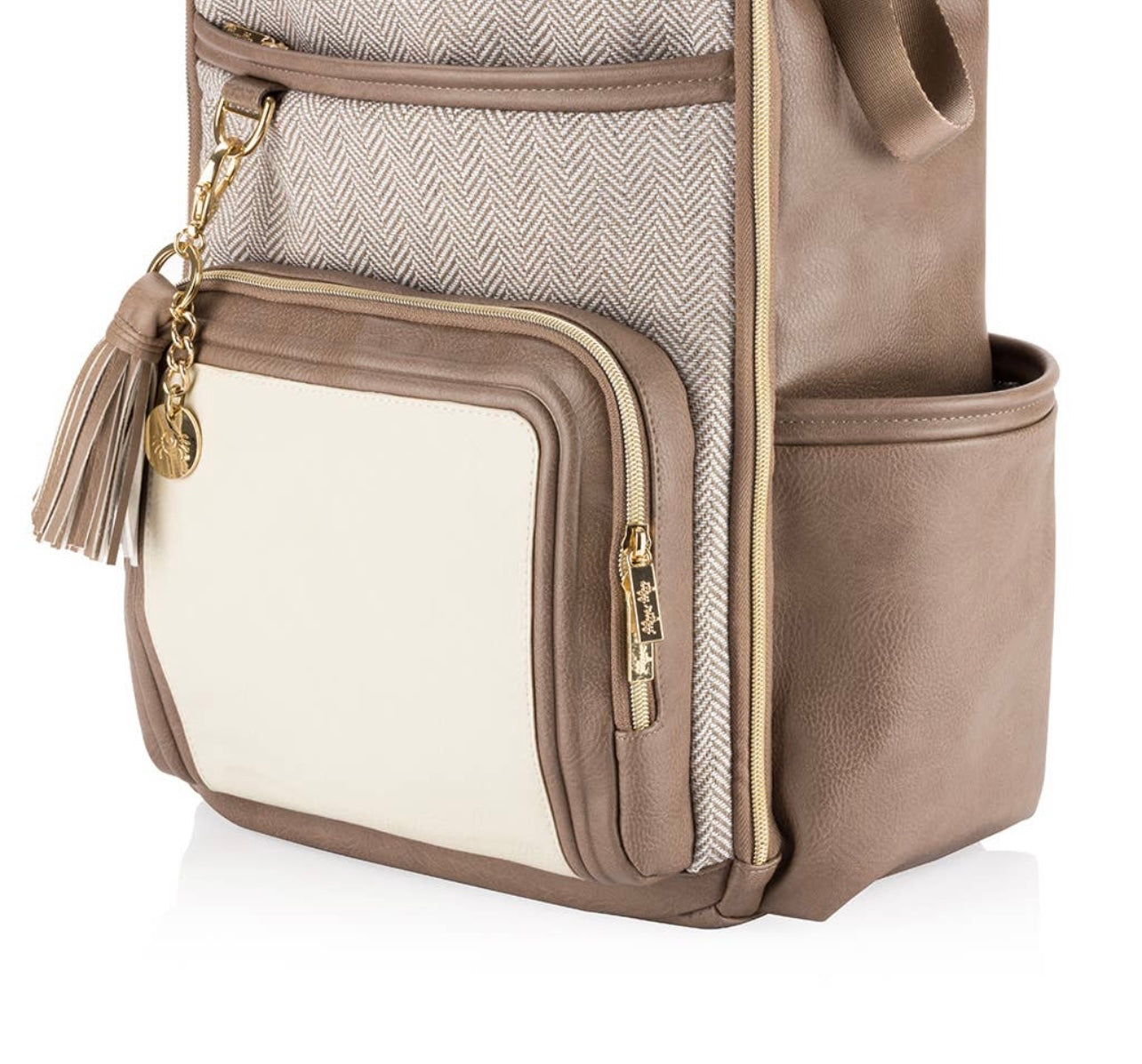 Vanilla Latte Boss Plus Backpack Diaper Bag