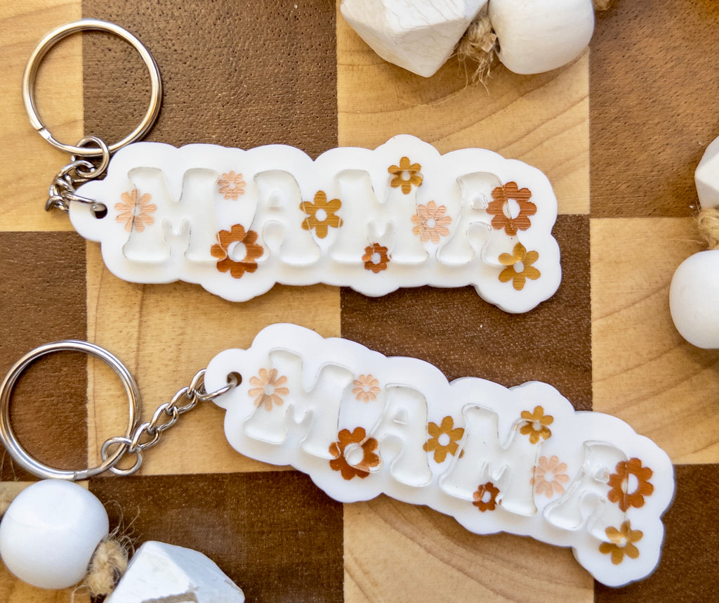 Groovy Mama Keychain