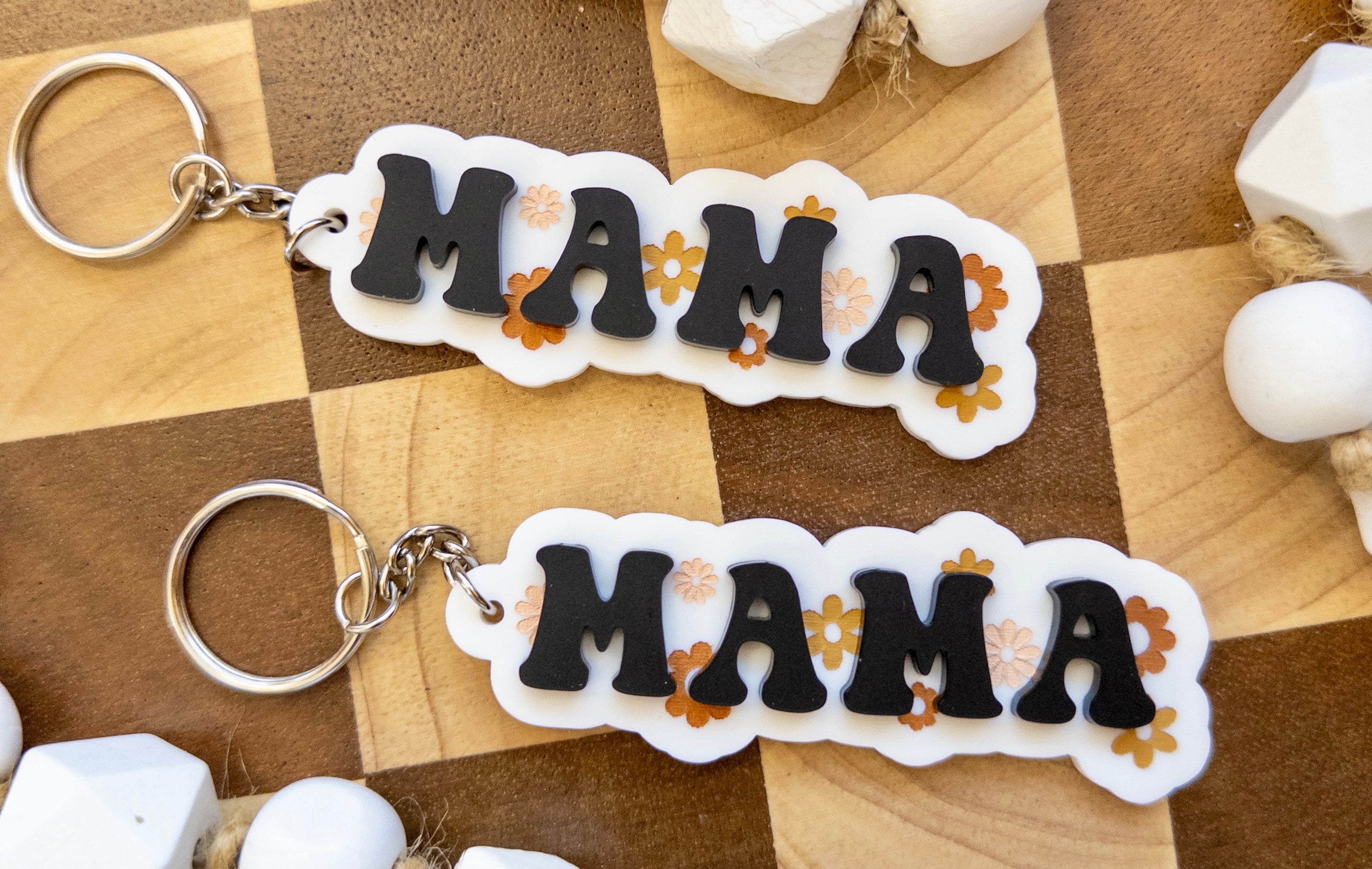 Groovy Mama Keychain