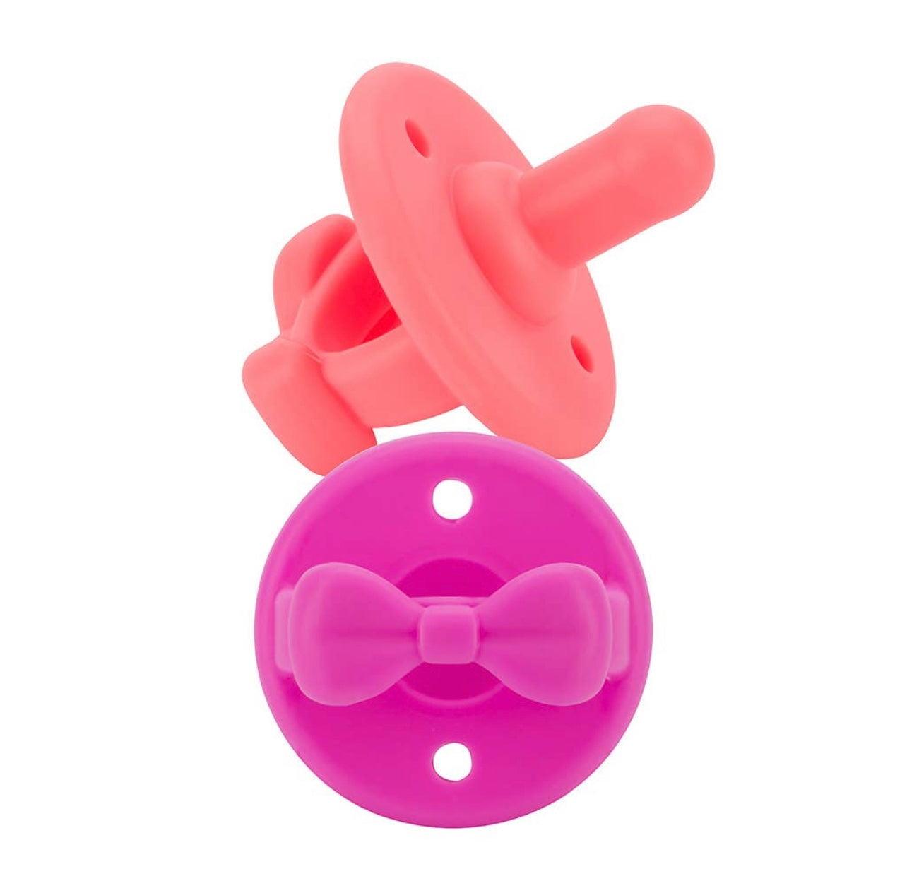 2- Pack Sweetie Soother Pacifier Sets (17 colors)
