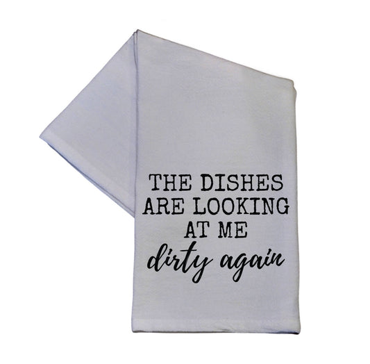 Dirty Dishes Dish Towel