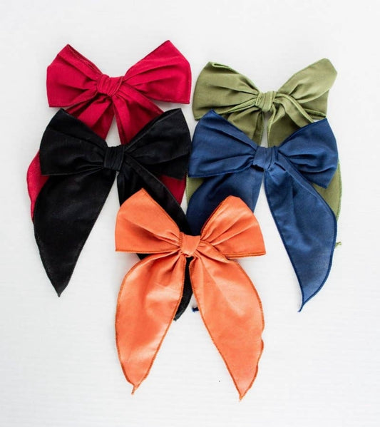 Elanor Fall Colors Clip Bow
