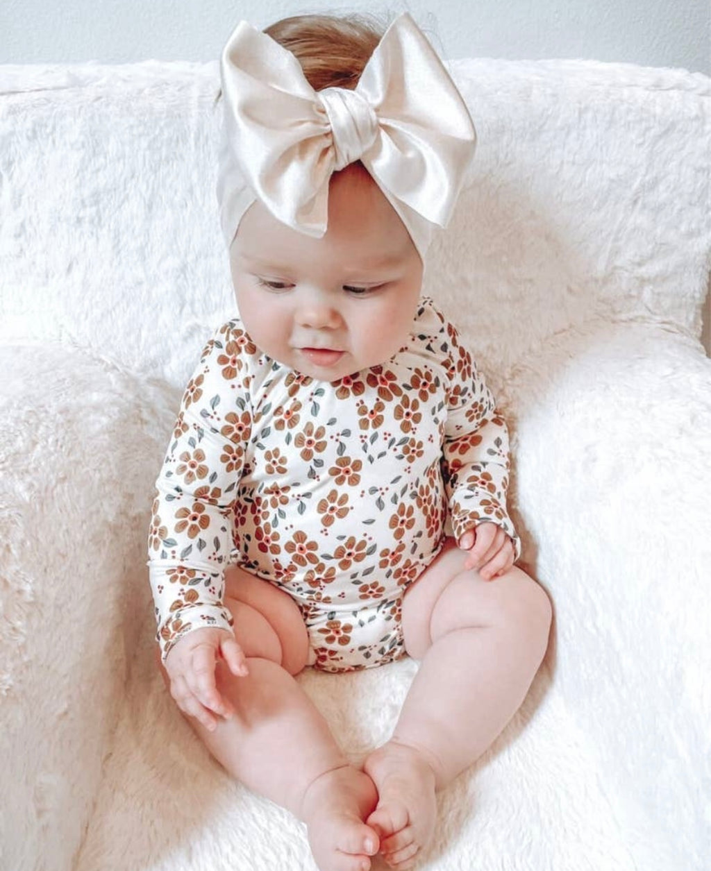 Livee Long Sleeve Wine Berry Floral Leotard