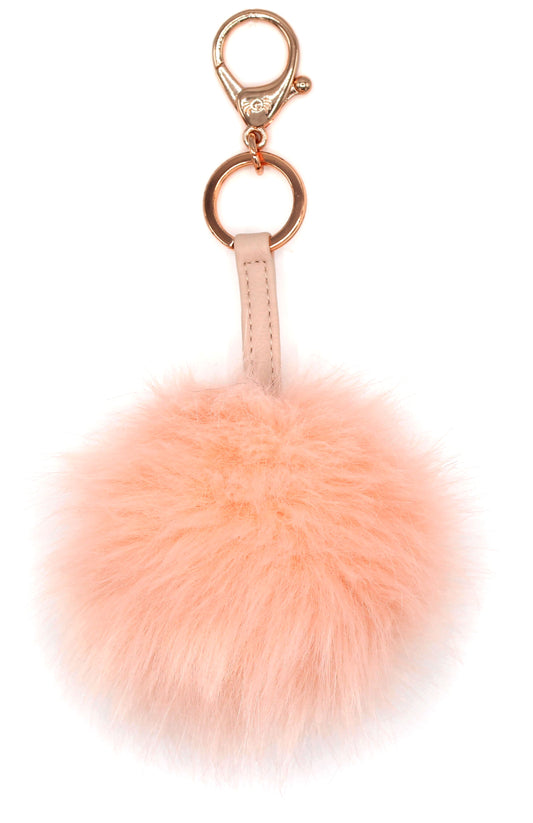 Pouf Diaper Bag Charm Keychains