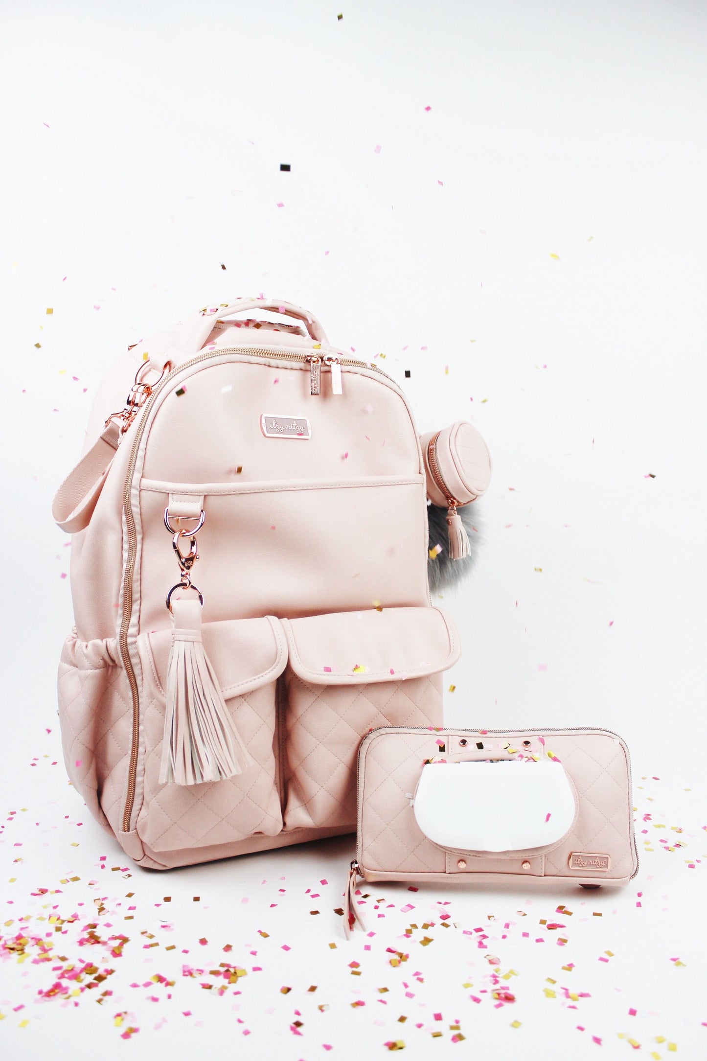 Blush Boss Backpack Diaper Bag