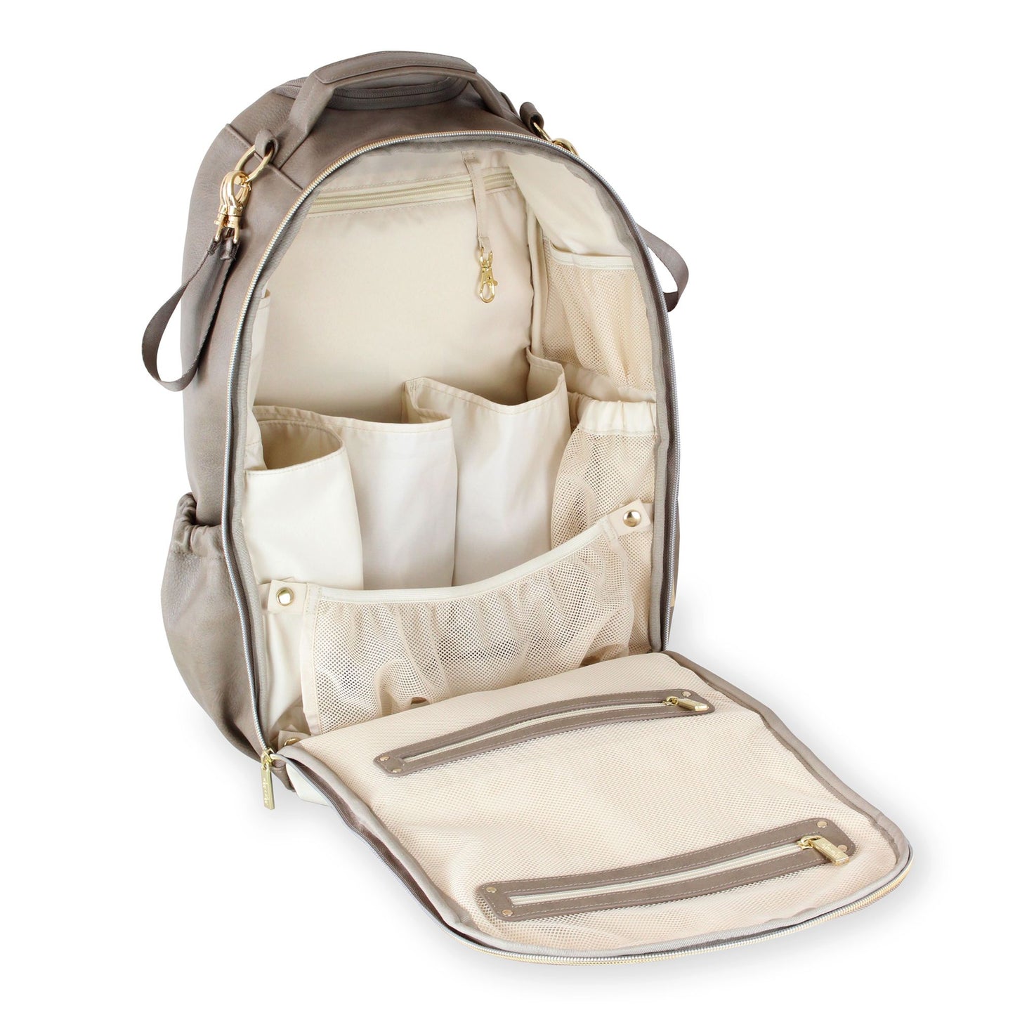 Vanilla Latte Boss Backpack Diaper Bag