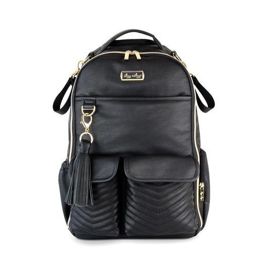 Jetsetter Black Boss Backpack Diaper Bag