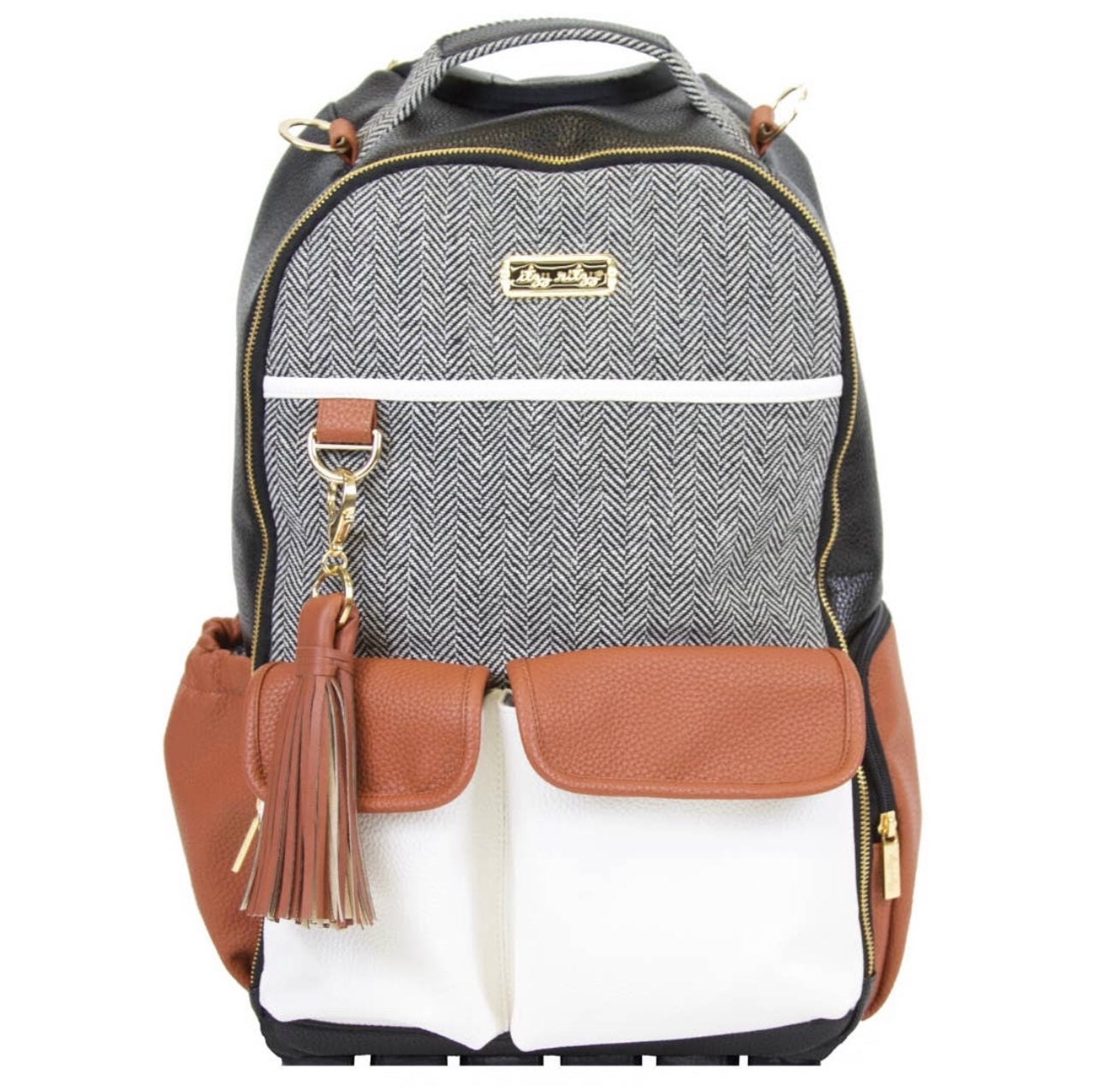 Coffee & Cream Boss Backpack Diaper Bag