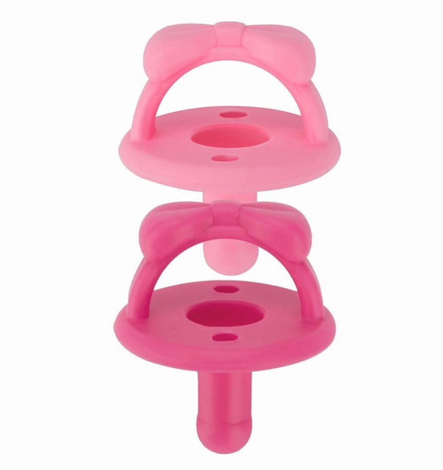 2- Pack Sweetie Soother Pacifier Sets (17 colors)