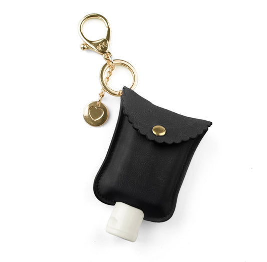 Cute n Clean Hand Sanitizer Charm Keychain (2 colors)