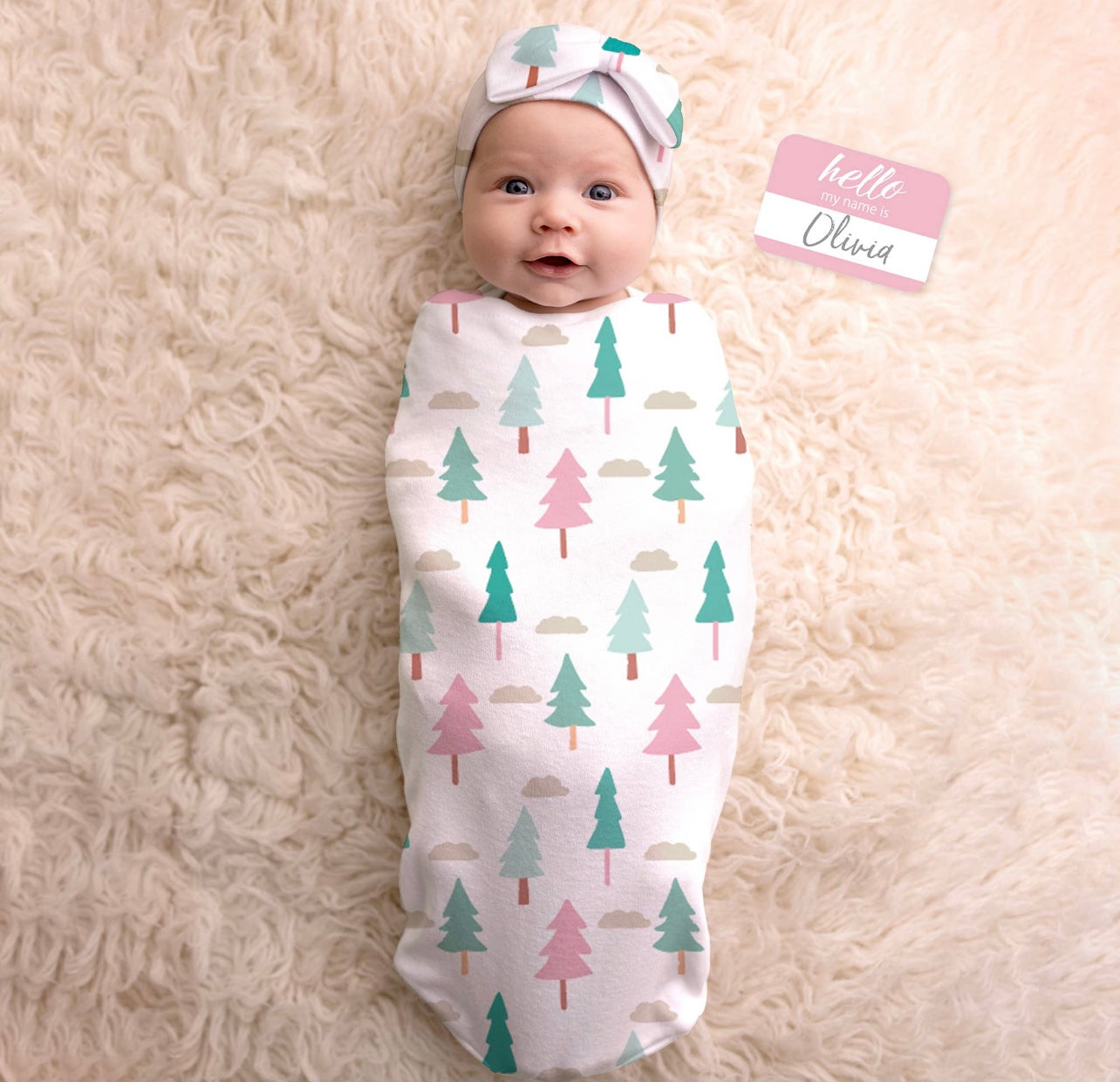 Cutie Cocoon Matching Cocoon & Hat Sets (7 colors)