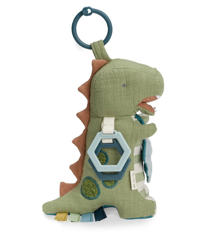 NEW! Dino Activity Plush & Teether Toy
